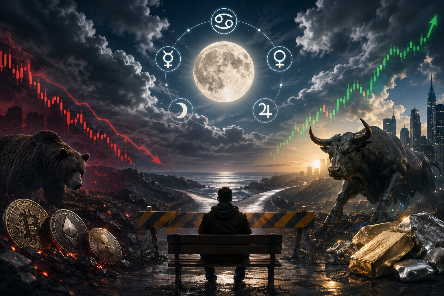 Full Moon Week: All Three Signals Say Sit Tight — June 1, 2025